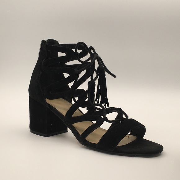 MARC FISHER Suede Gladiator Sandals - Picture 2 of 6